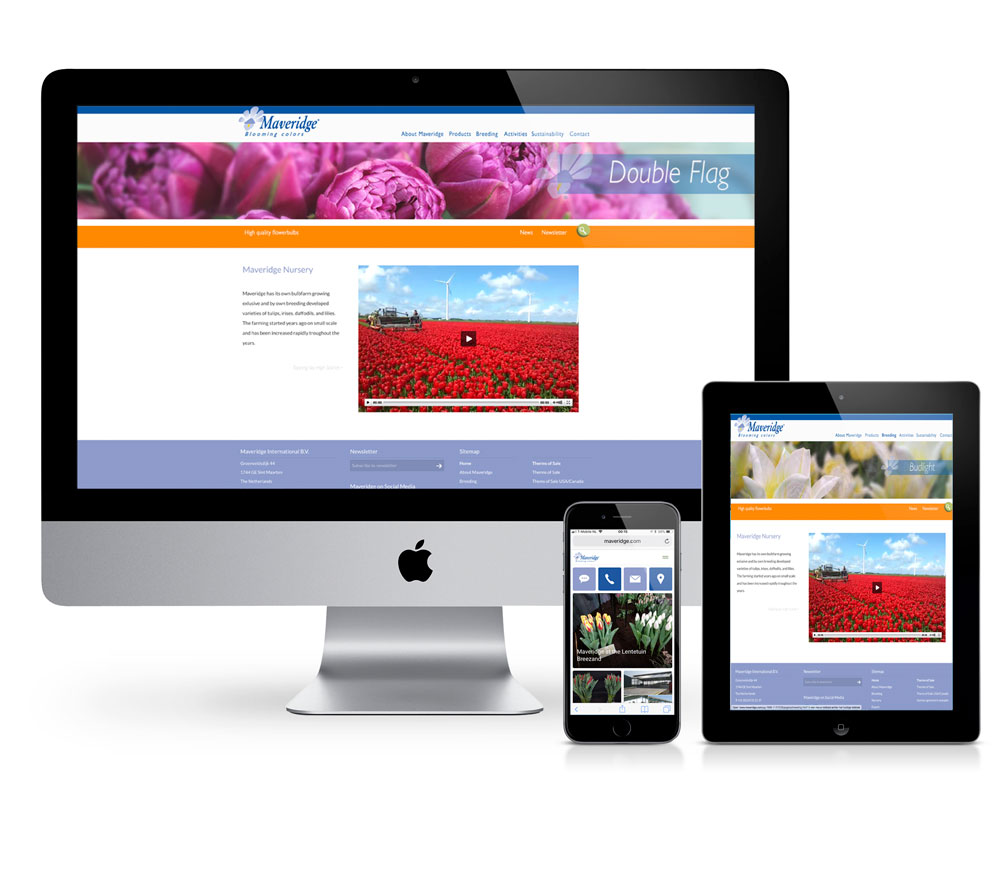 Maveridge krijgt restyling website