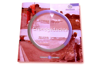 Eerste full color nieuwsbrief van HB op de post