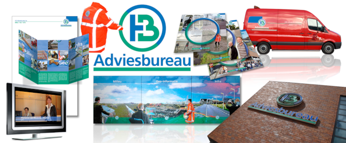 Huisstijl voor HB Adviesbureau uit Alkmaar